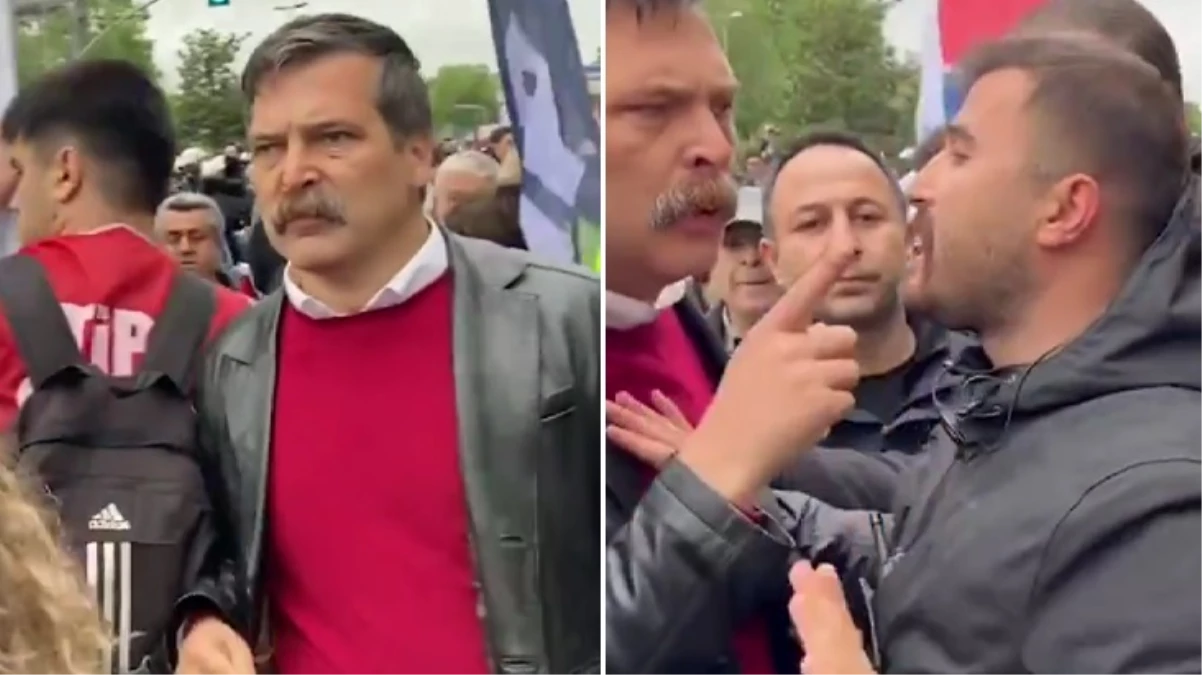 Erkan Baş'tan yürüyüşe müdahale eden polise tepki: Bana bağırma