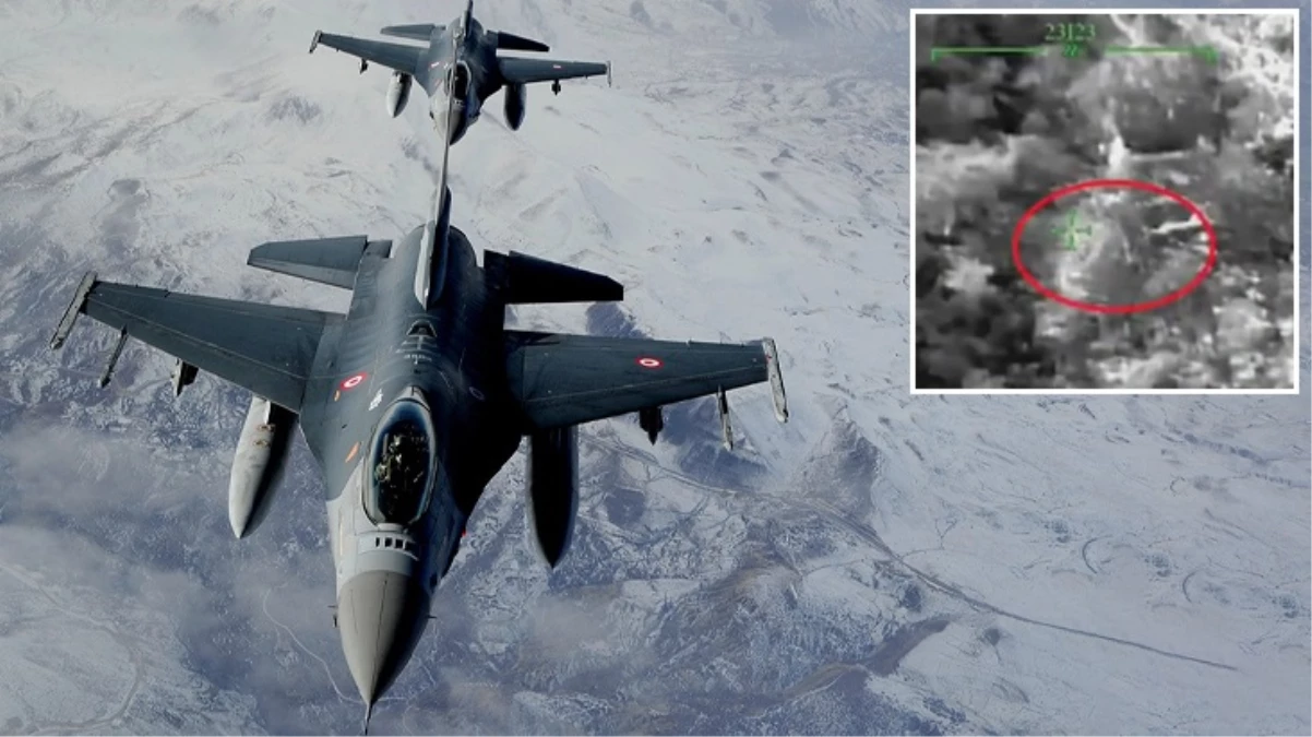 Irak'ın kuzeyine hava harekatı! 5 PKK'lı terörist etkisiz hale getirildi