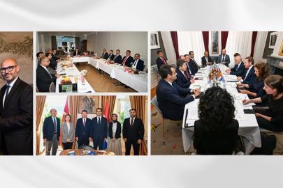 Bakan Tunç, Türkiye'nin Lahey Büyükelçiliği'ni ziyaret etti