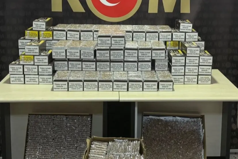Bilecik Pazaryeri'nde kaçak tütün operasyonu
