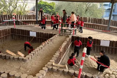 Bursa'da öğrenciler,  arkeolojiyi tanıyor