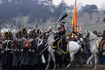 Çekya'da binlerce kişi Napolyon'un Rusya ve Avusturya'ya karşı kazandığı Austerlitz zaferini canlandırdı