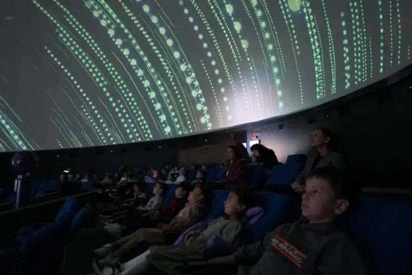 Denizli'de miniklerden uzaya sanal yolculuk