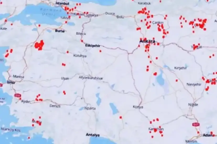 Dijital haritadan 100 coğrafi veri vatandaşın erişimine açıldı