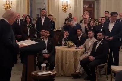 Donald Trump, serbest bırakılan İsrailli esirlerle Beyaz Saray'da görüştü