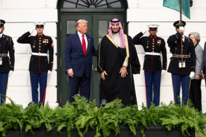 Donald Trump'tan Prens Selman'a görkemli karşılama