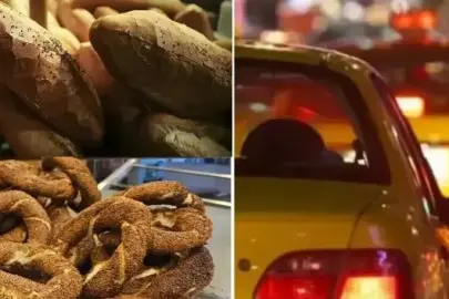 Ekmek, simit ve taksi ücretine yeni düzenleme