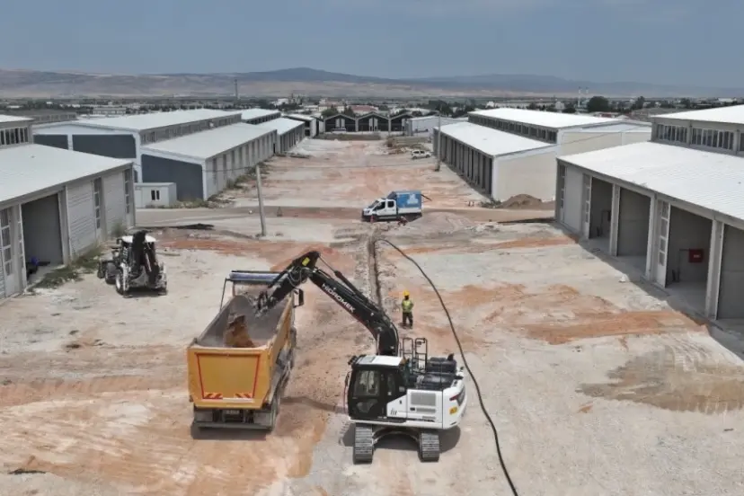 Eskişehir'de sanayi sitesi güçlü altyapıyla üretime hazırlanıyor