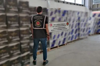 Gümrük ekipleri 51 milyon makaron ele geçirdi!