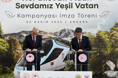 Her YHT bileti bir fidan olacak