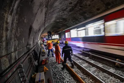 İzmir Metrosu’nda bakım zamanı