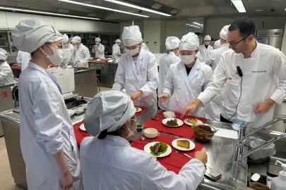 Japon şefler Türk yemeklerini öğrenerek mezun olacak