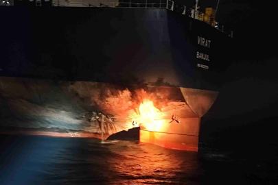 Karadeniz'de yanan ve saldırıya uğrayan iki gemiye dair ne biliniyor?