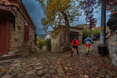 Kaz Dağları'nda uluslararası koşu heyecanı