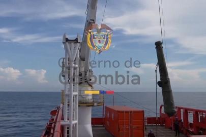 Kolombiya 1708'de batan San José batığından ilk buluntuları çıkardı