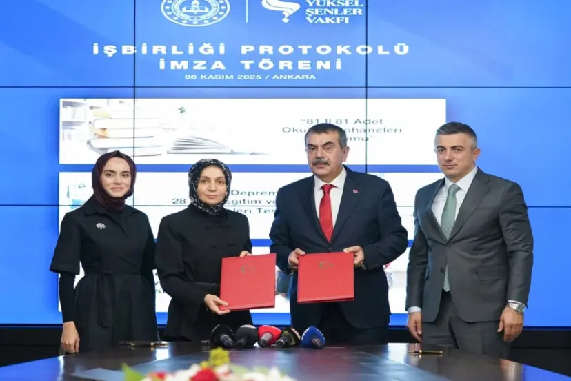 MEB'den okullarda kütüphane kurulumuna ilişkin vakıf iş birliği