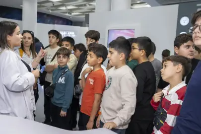 Mersin'de çocuklar bilimle buluştu