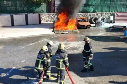 Ordu İtfaiyesi geleceğin kahramanlarını yetiştiriyor