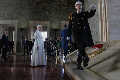 Papa XIV. Leo, Türkiye'ye ilk yurt dışı ziyaretinde Atatürk'ü andı