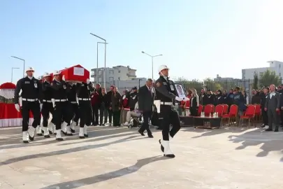 Polis memuru Askar için Adıyaman'da hüzünlü tören