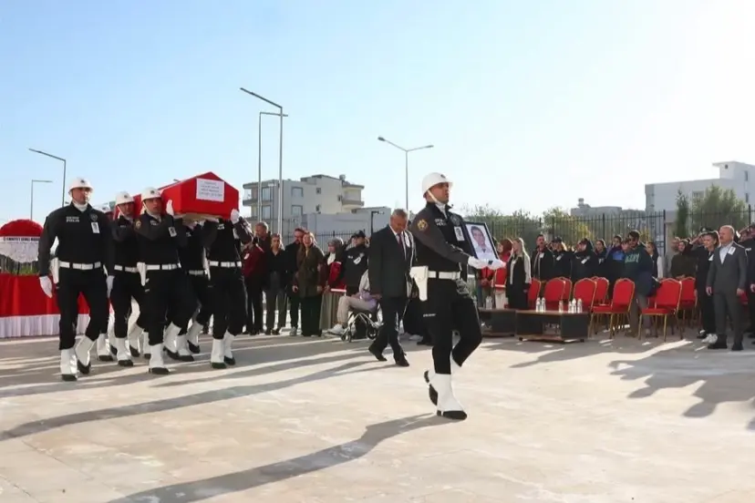 Polis memuru Askar için Adıyaman'da hüzünlü tören