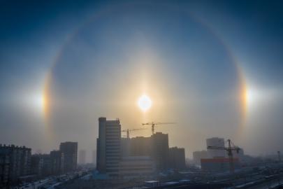 Sibirya’da eksi 30 derecede 'halo' olayı izlendi