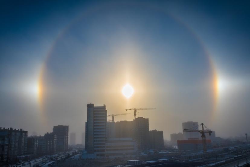 Sibirya’da eksi 30 derecede 'halo' olayı izlendi
