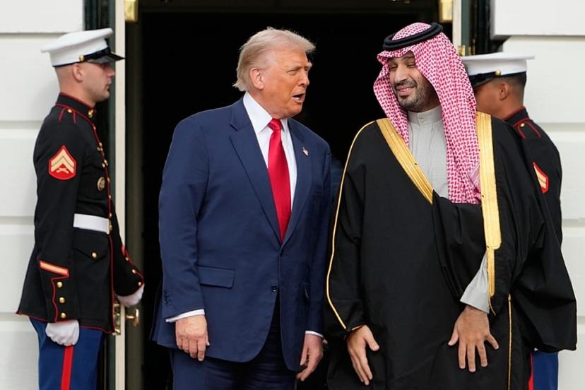 Trump, Suudi Arabistan Veliaht Prensi Muhammed bin Selman'ı Beyaz Saray'da ağırlıyor