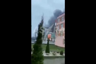 Ukrayna İHA'ları Moskova yakınındaki Shatura elektrik santralini vurdu, büyük yangına yol açtı