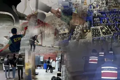 81 ilde sahte alkole büyük darbe... Son 1 haftada 91 bin litreden fazla kaçak içki