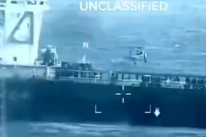 ABD, Venezuela açıklarında bir gemiye el koydu: Operasyonun görüntüleri ortaya çıktı