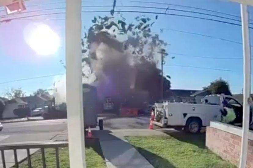 ABD'de bir ev havaya uçtu: 6 yaralı