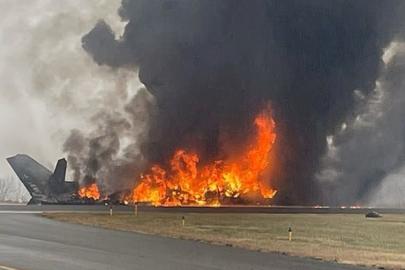 ABD'de düşen küçük uçaktaki 7 kişinin öldüğü açıklandı