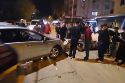 Adıyaman'da kontrolden çıkan araç ortalığı savaş alanına çevirdi!