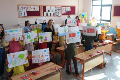'Benim renkli sınıfım' projesi bu kez Şanlıurfa’da
