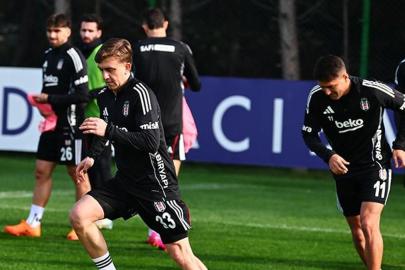 Beşiktaş'ta Gaziantep FK hazırlıkları sürdü