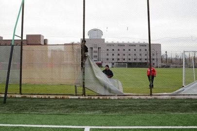 Beştepe İlhan Cavcav Tesisleri'nde brandalar kaldırıldı