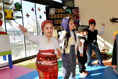 Bornovalı miniklerden 'yerli' coşku