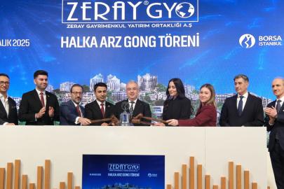 Borsa İstanbul’da gong Zeray GYO için çaldı