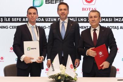 BOTAŞ, ENI ve SEFE ile LNG anlaşması imzaladı