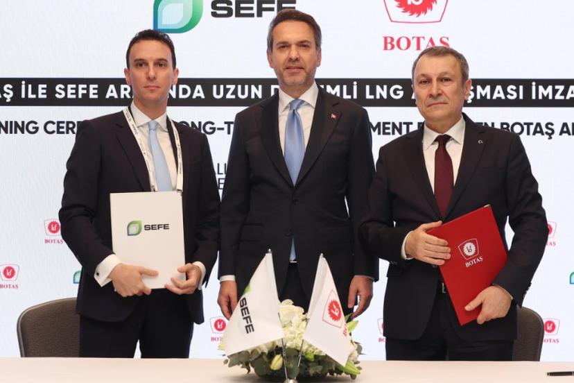 BOTAŞ, ENI ve SEFE ile LNG anlaşması imzaladı
