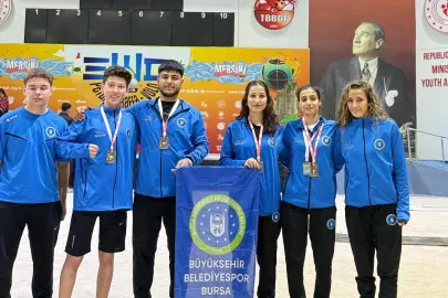 Bursalı boccecilere Türkiye Şampiyonası'nda 4 madalya