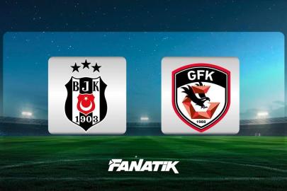 CANLI | Beşiktaş - Gaziantep FK maçı Canlı Anlatım - BJK GFK maçı kadroları, skoru ve istatistikleri (Süper Lig 15. hafta maçı)