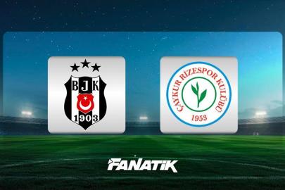 CANLI | Beşiktaş– Rizespor maçı Canlı Anlatım – BJK RİZE maçı kadroları, skoru ve istatistikleri (Süper Lig 17. hafta)
