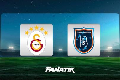 CANLI | Galatasaray - Başakşehir maçı Canlı Anlatım - GS - Başakşehir maçı kadrosu, skoru ve istatistikleri