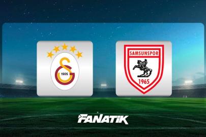 CANLI | Galatasaray - Samsunspor maçı Canlı Anlatım GS SAMSUN maçı kadroları, skoru ve istatistikleri (Süper Lig 15. hafta)