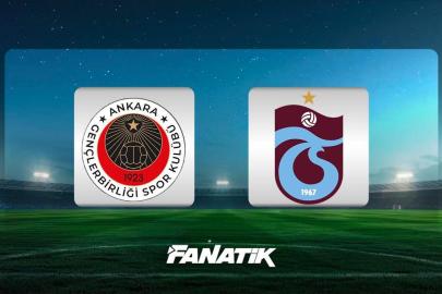 CANLI | Gençlerbirliği - Trabzonspor maçı ne zaman, saat kaçta, hangi kanalda? (İlk 11'ler)