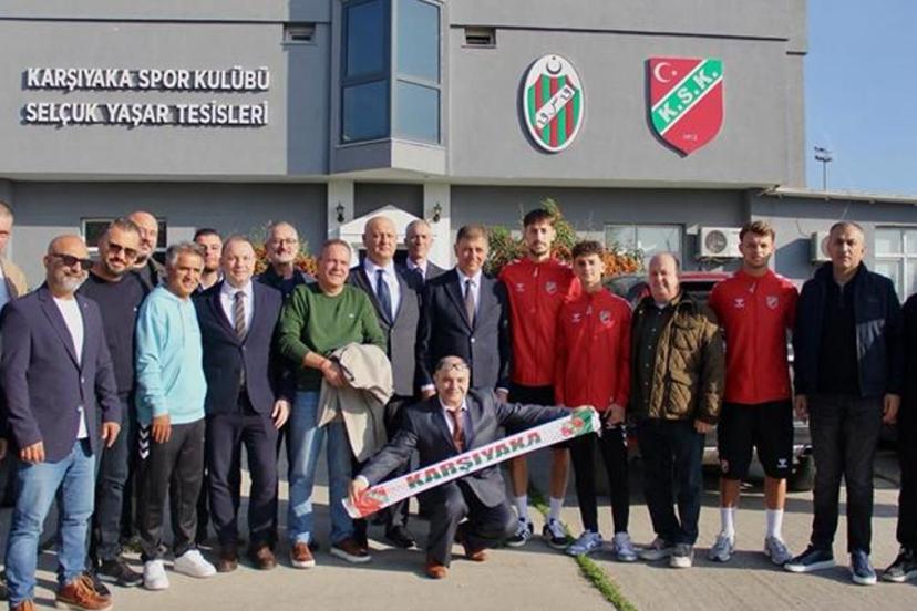 Cemil Tugay'dan Göztepe ve Karşıyaka ziyareti