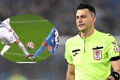 Çok konuşuldu! İşte Trabzonspor'un kırmızı kart beklediği pozisyon