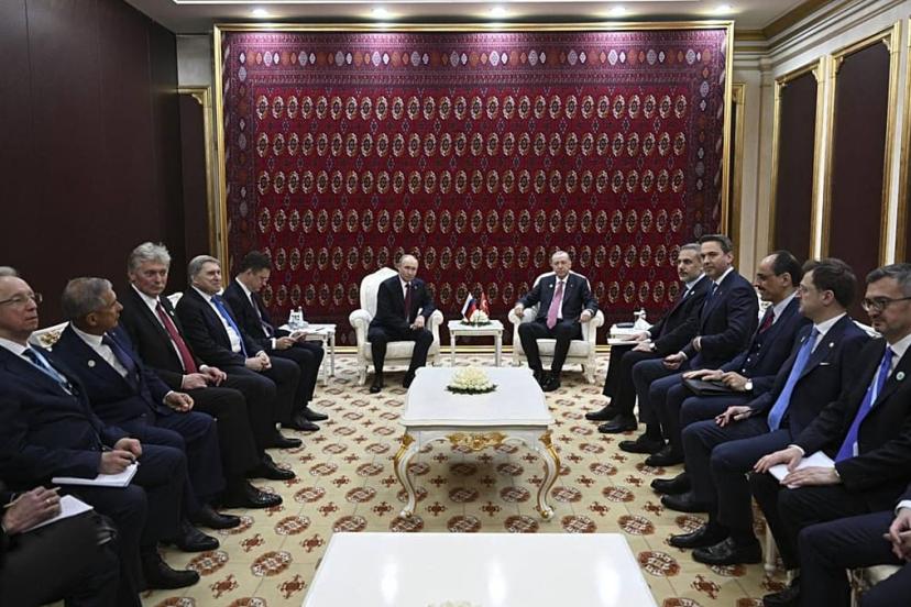 Cumhurbaşkanı Erdoğan, Putin ile görüştü